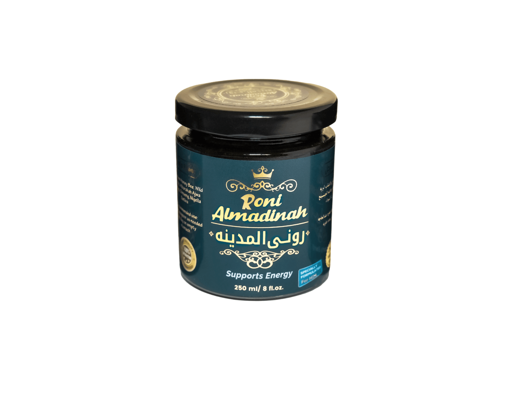 Roni Almadinah Jar - Men Energy Secret 250 ml / 8 fl.oz - Ashfiah.com 